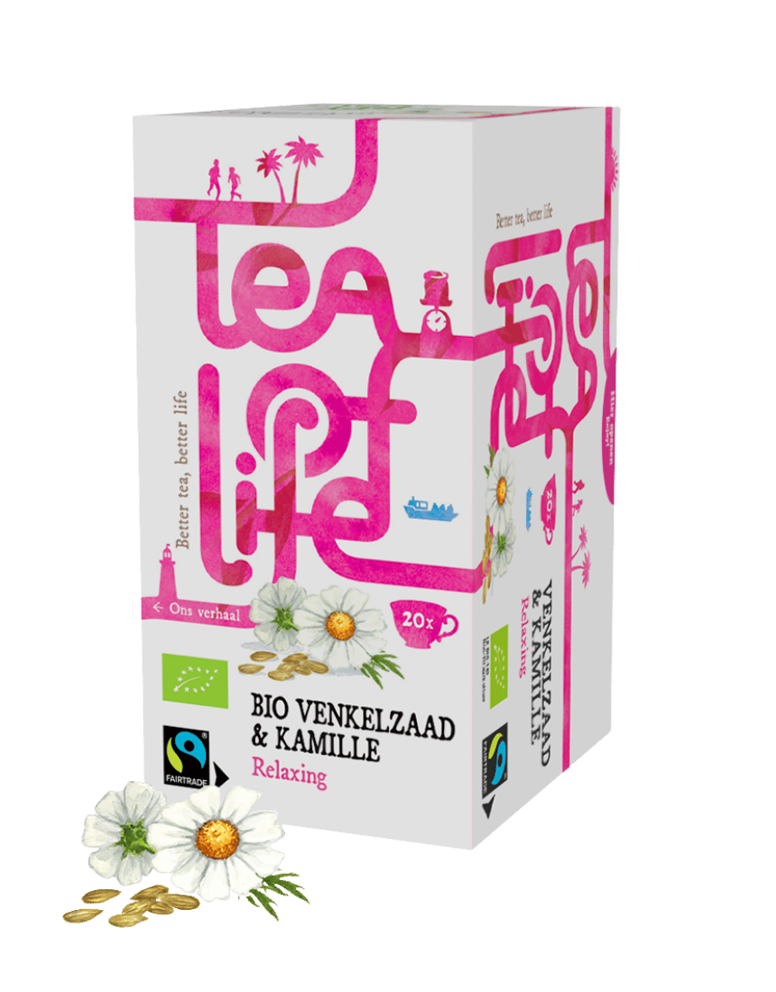 Tea of Life venkelzaad & Kamille relaxing