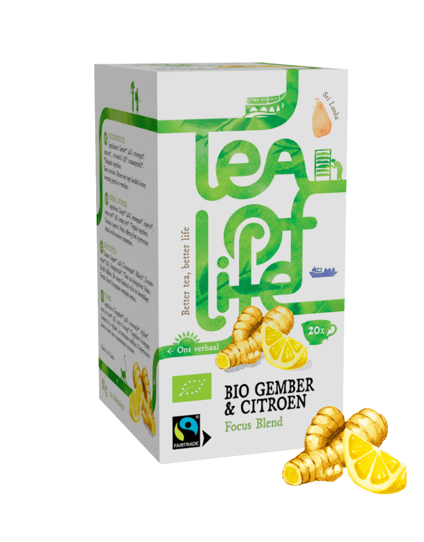 Tea of Life Gember & Citroen Focus Blend